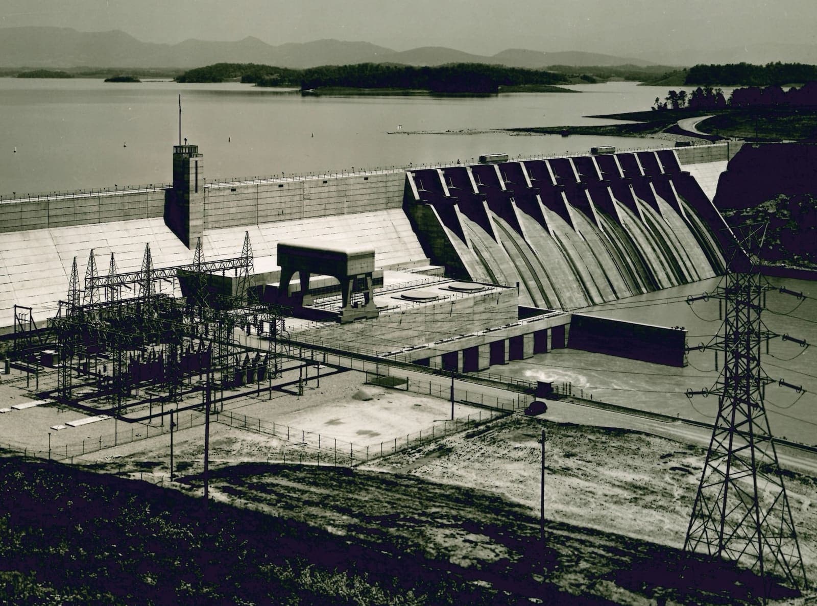 Infrastructure project under construction